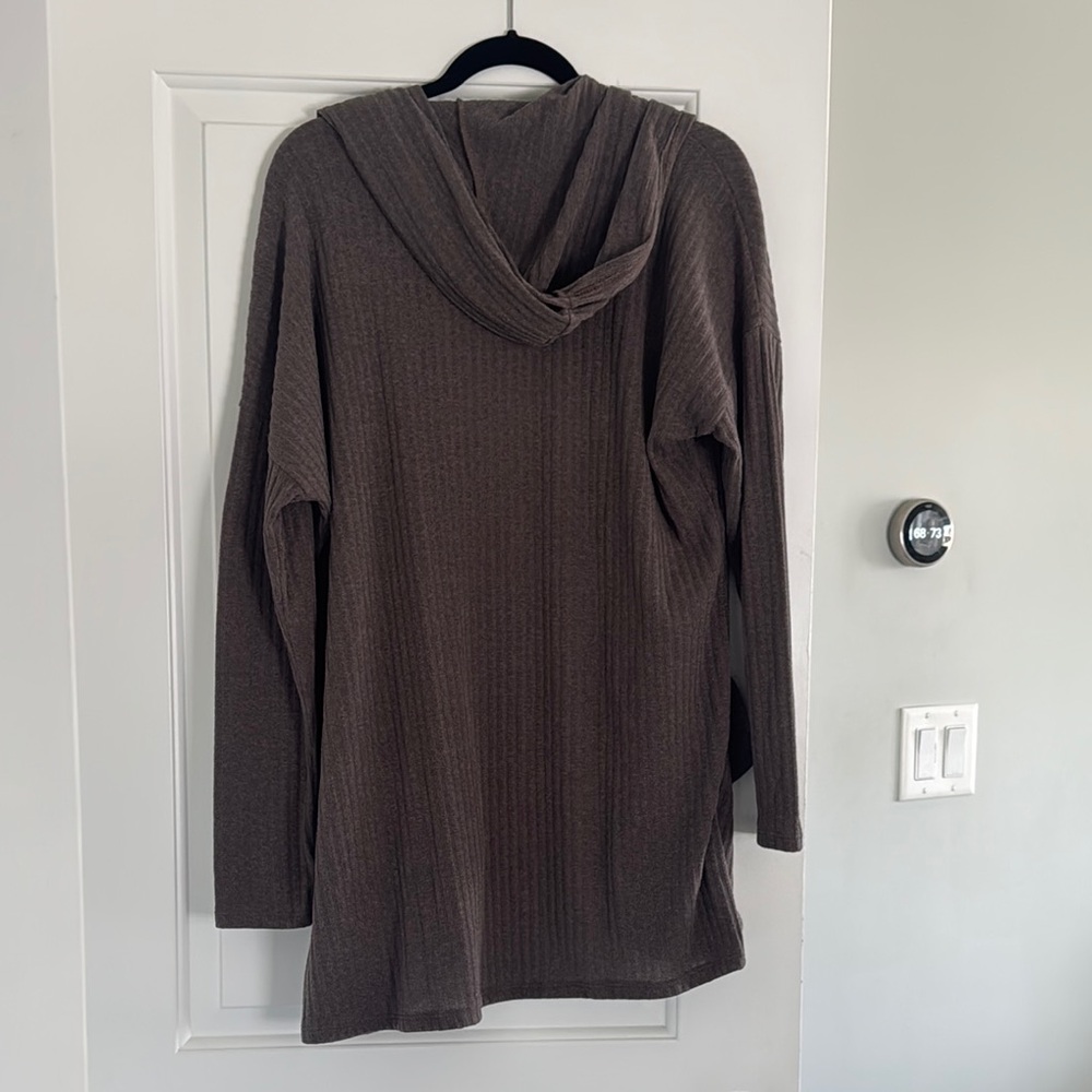 MTS Brown Open-Front Cardigan - Picture 5 of 5